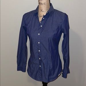 Banana Republic blue collared shirt